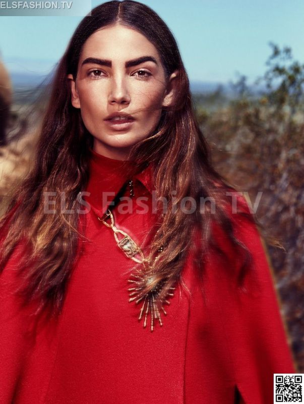 L'Officiel Paris August 2015 - Model Lily Aldridge