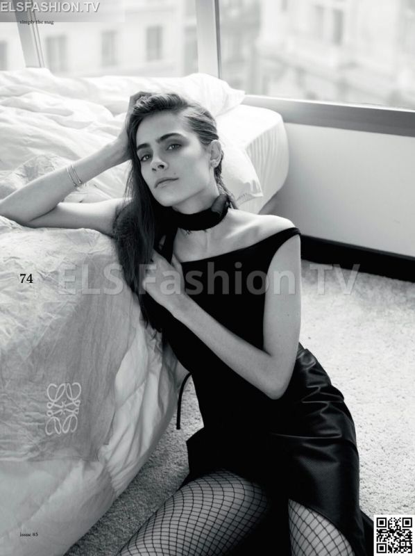 Simple The Magazine N. 5 Aug 2015 - Model Charlotte Coquelin - Full HQ Gallery - ELS Fashion TV