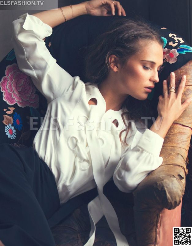 The Edit July 2015 - Model Alicia Vikander