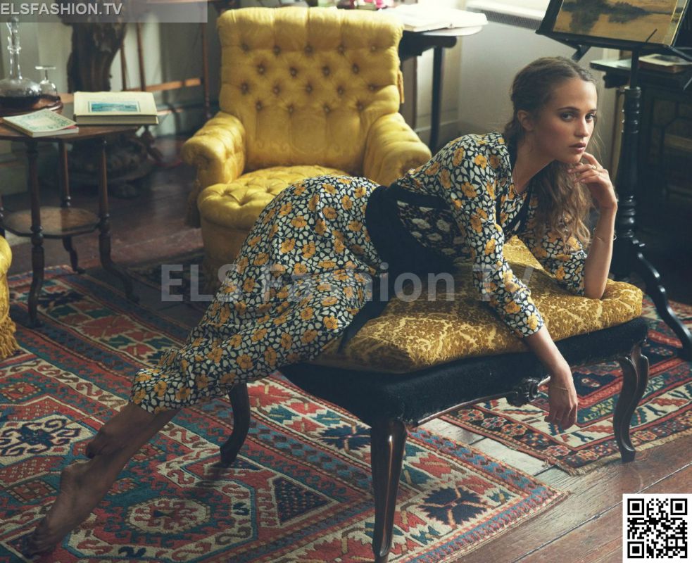 The Edit July 2015 - Model Alicia Vikander