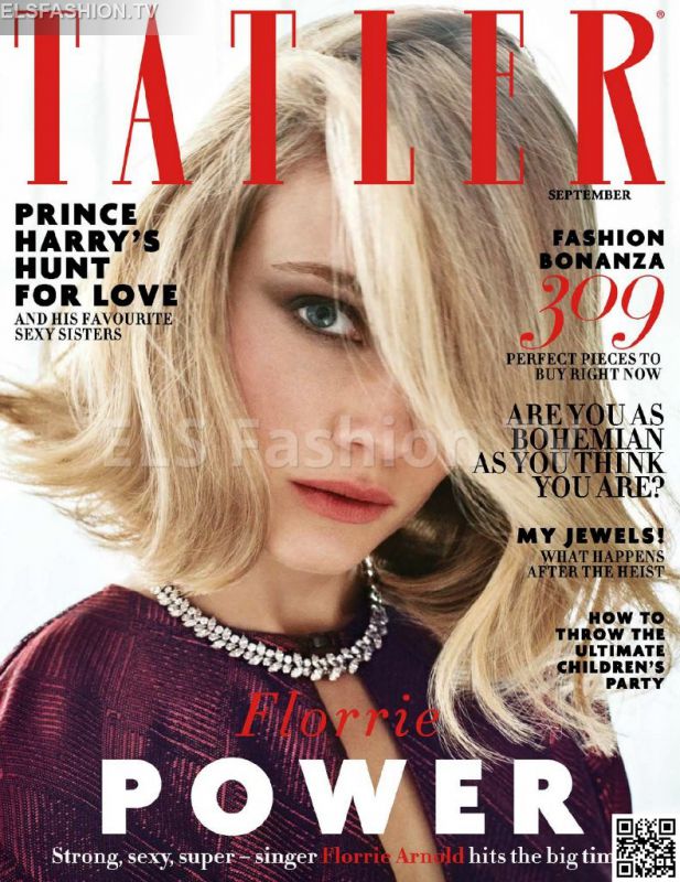 Tatler September 2015 - Model Isabel Scholten