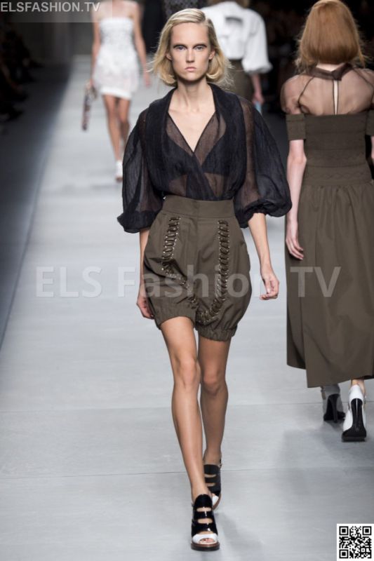 Fendi SS 2016 MFW access to view full gallery. #Fendi #MFW15