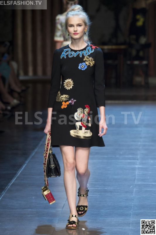 Dolce & Gabbana SS 2016 MFW access to view full gallery. #DolceandGabbana #MFW15