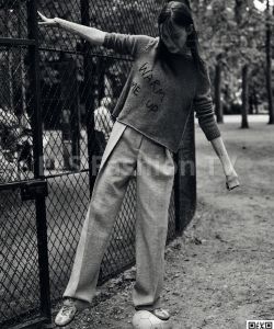 Vogue France August 2015 - Model Julia Bergshoeff