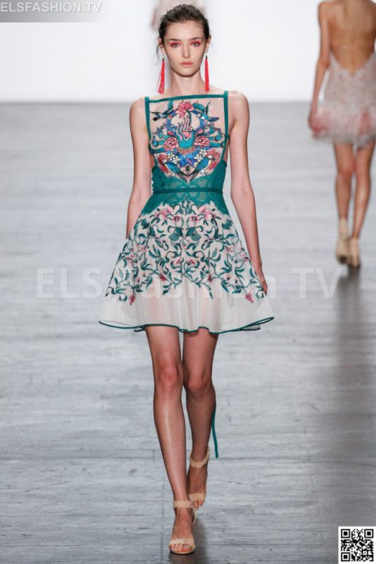 els fashiontv tadashi shoji nyfw ss2017 e