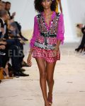 Diane von Furstenberg NYFW Spring Summer 2016 - Models: Gigi and bella Hadid, Karlie Kloss, kendall Jenner, Lily Aldridge, Irina Shayk, and Jourdan Dunn